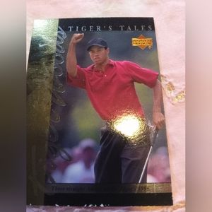 2001 Upper Deck Tiger Woods card